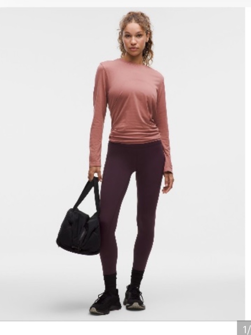 lululemon athletica Plum Leggings